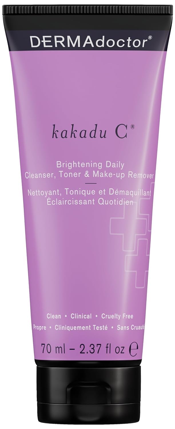 Kakadu C Vitamin C Brightening Kit: Daily Cleanser 70ml + 20% Vitamin C Serum 15ml + Eye Souffle 15ml 3pcs