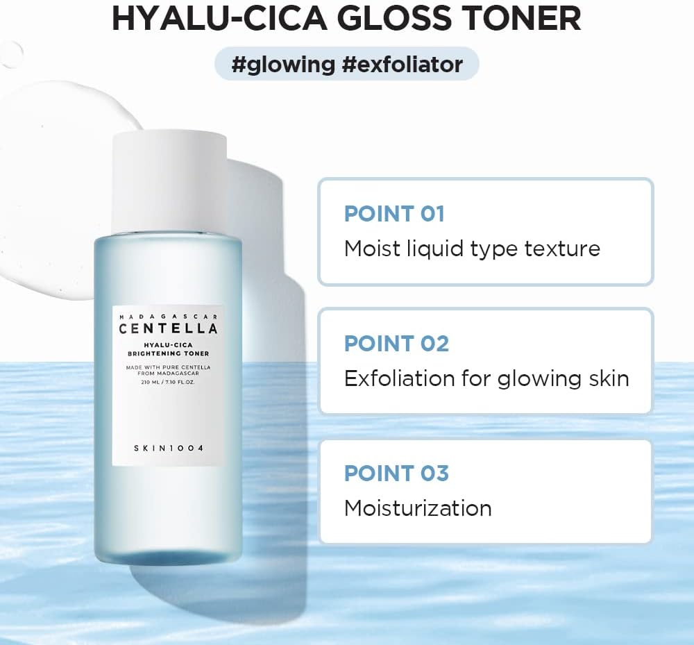 Madagascar Centella Hyalu-Cica Brightening Toner 210ml/7.1oz