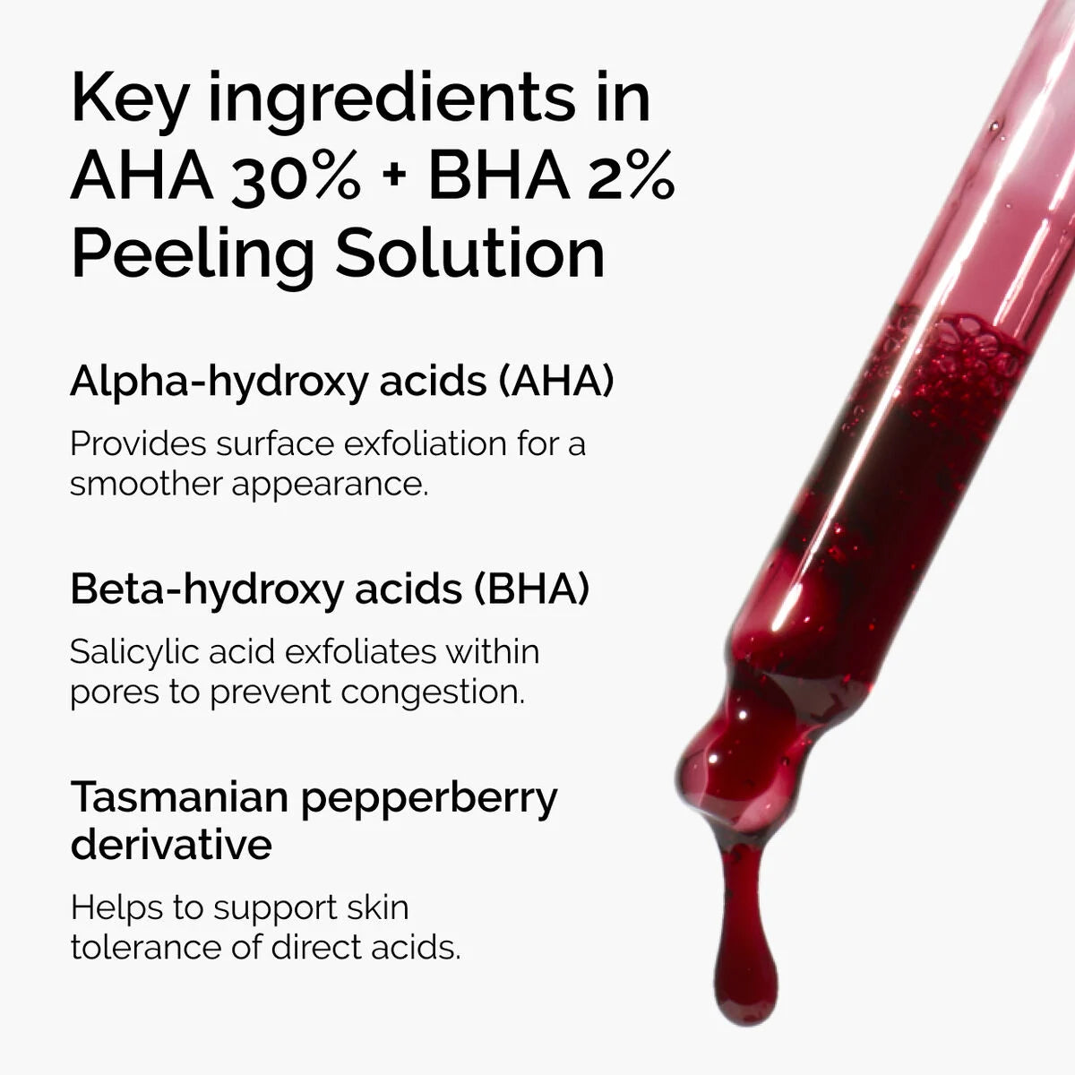 محلول تقشير AHA 30% + BHA 2% بحجم 30 مل / 1 أونصة